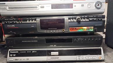 dvd recorder e cd recorder  PHILIPS  LG  PANASONIC