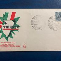 1° Giorno AMG FTT- Francobollo su FDC VENETIA CLUB