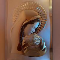 Quadro Capezzale Icona Sacra Valenti  in Argento