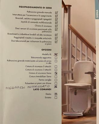 Poltroncine Montascale
