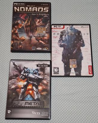 Lotto 4 giochi PC Originali Anni 2000 Completi