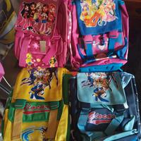 set 4 zaini scuola