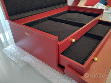 CARTIER grande scatola bauletto per gioielli