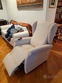 poltrona reclinabile relax alza persone