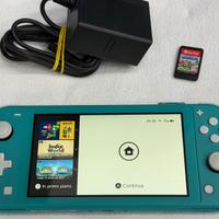 Nintendo Switch Lite Azzurra + Gioco Minecraft