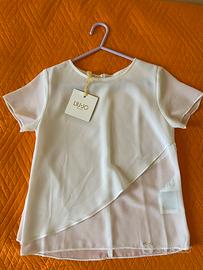 Camicia bianca bambina Liujo
