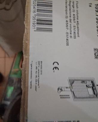 cassetta geberit  e placca 