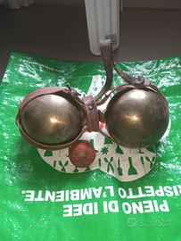 bocce vintage con boccino e "bretelline"