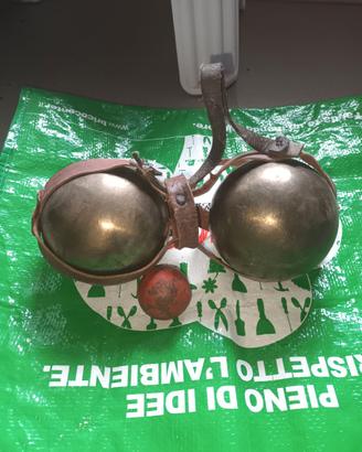bocce vintage con boccino e "bretelline"