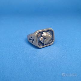 ANELLO "PIETRO FERRANTE" SACRO CUORE COLOR ORO