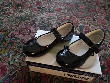 scarpe ballerina nere in vernice