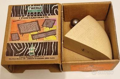 Portafoto design legno sbiancato, Twergi Alessi