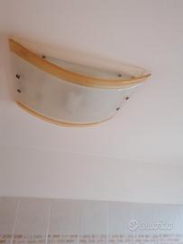 lampadario da soffitto in vetro