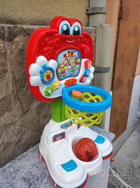 canestro parlante e Clementoni