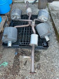 Scarico Honda S2000 con terminali