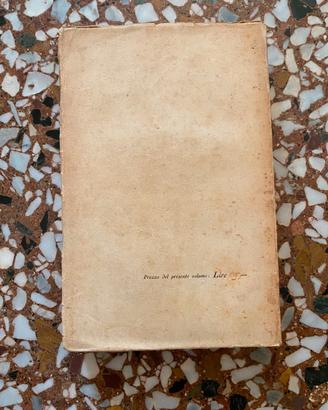 Prima Edizione 1931 "Via Laura" - Marino Moretti -