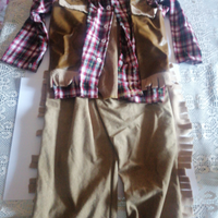 Vestito carnevale cowboy 6/8