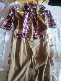 Vestito carnevale cowboy 6/8