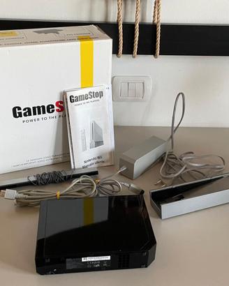 Nintendo Wii Black + Accessori (senza controller)