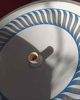 Lampadario vetro decoro classico
