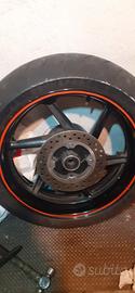 ruota cerchio posteriore honda cbr 600 f 1998