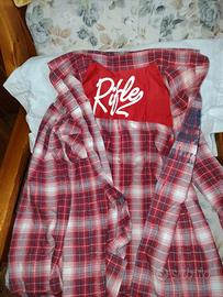 camicia felpa anni 90