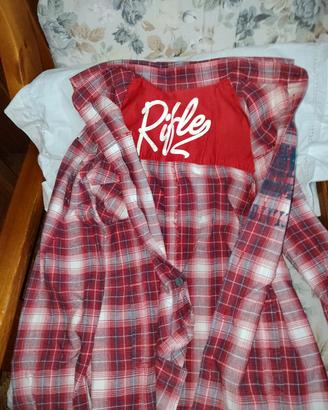 camicia felpa anni 90