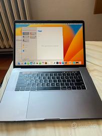 MacBook Pro 15” Touch Bar, 2017