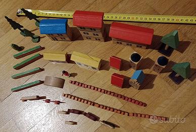 piccole costruzioni in legno anni '70