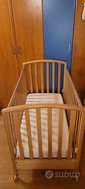 lettino in legno