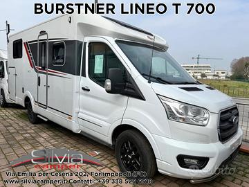 Camper semintegrale Burstner Lineo T 700 nautico