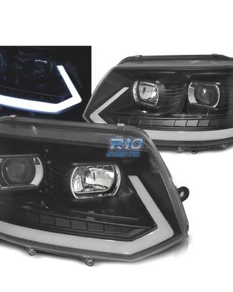 FARI PER VOLKSWAGEN VW T5 10-15 NERI TUBE LIGHT CO
