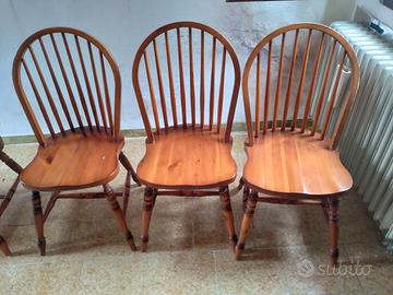 Nr 6 sedie per cucina da interno