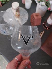 set 3 bicchieri birra Bush