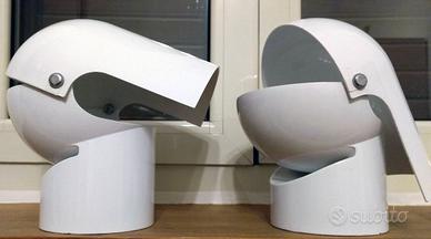 Artemide Pileino G. Aulenti coppia lampade vintage