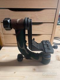 Testa Induro GHB2 con lenscoat per  supertele