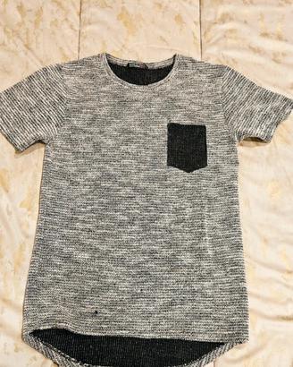 maglia uomo con taschino