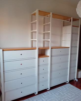 Composizione guardaroba ELVARLI IKEA