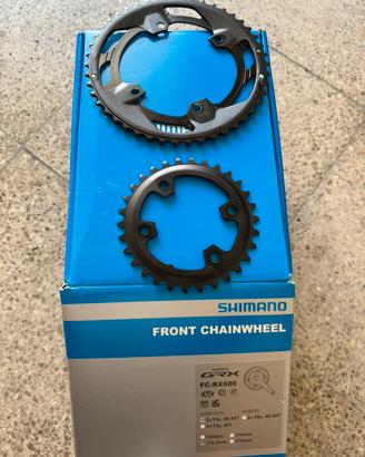 Corone Shimano GRX 46/30 nuove