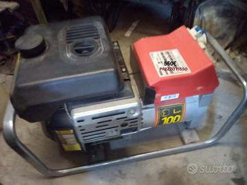 generatore di corrente benzina 3.8kva 220v