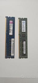 Ram DDR3 4gb e 2gb