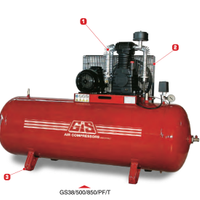 Compressore 500 litri a pistoni GIS