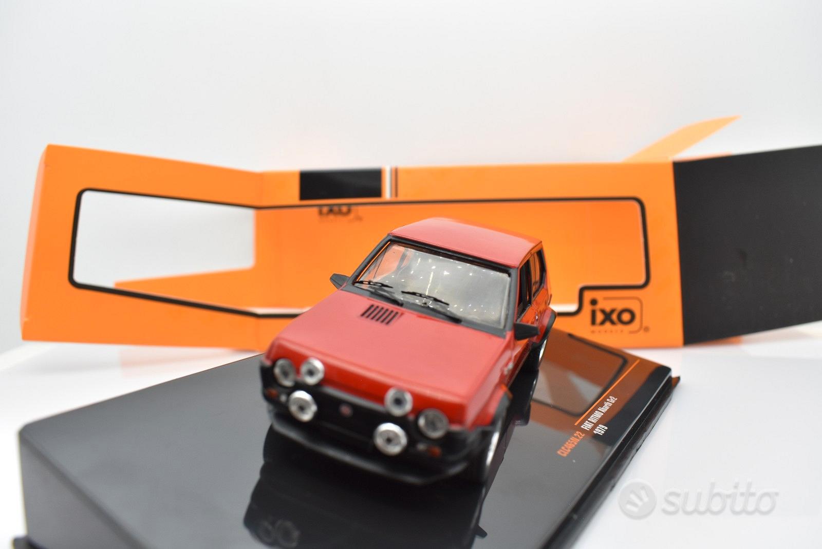 Modellino auto scala 1:43 Fiat Ritmo Abarth Gr2 diecast modellismo statico  da collezione ixo