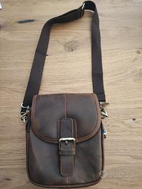 MARSUPIO UOMO IN VERA PELLE BOVINA