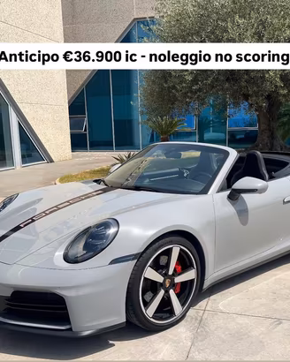 Porsche 992 Carrera Cabrio 3.0 394cv Anticipo €36.