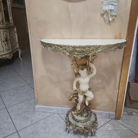 consolle con specchio