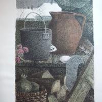 Litografia originale di E.Bellini 50x70 numerata