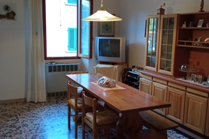 Ampio appartamento con taverna e terreno