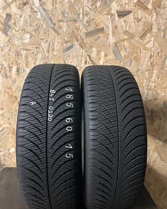 4 GOMME 185 60 15 GOOD YEAR 4 STAGIONI