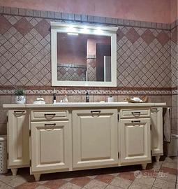 mobile bagno in rovere